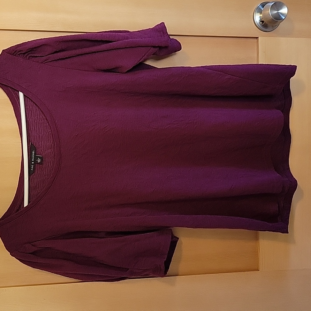 Zac & Rachel puff sleeve blouse